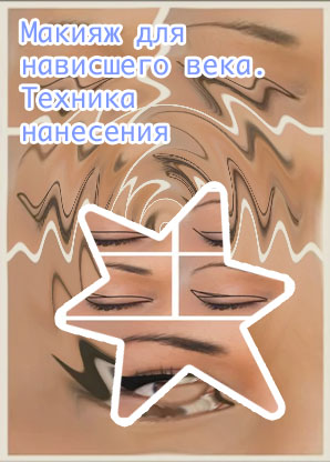 Стрелки на нависшее веко для начинающих подводкой